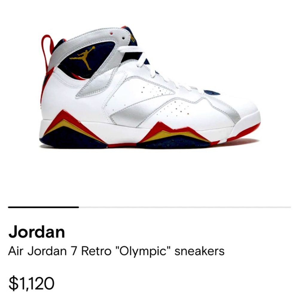 Air Jordan 7 Retro « Olympic » Sneakers